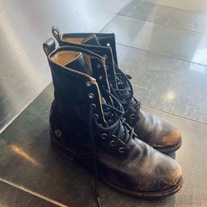 Women’s Frye Rustic Combat Boots